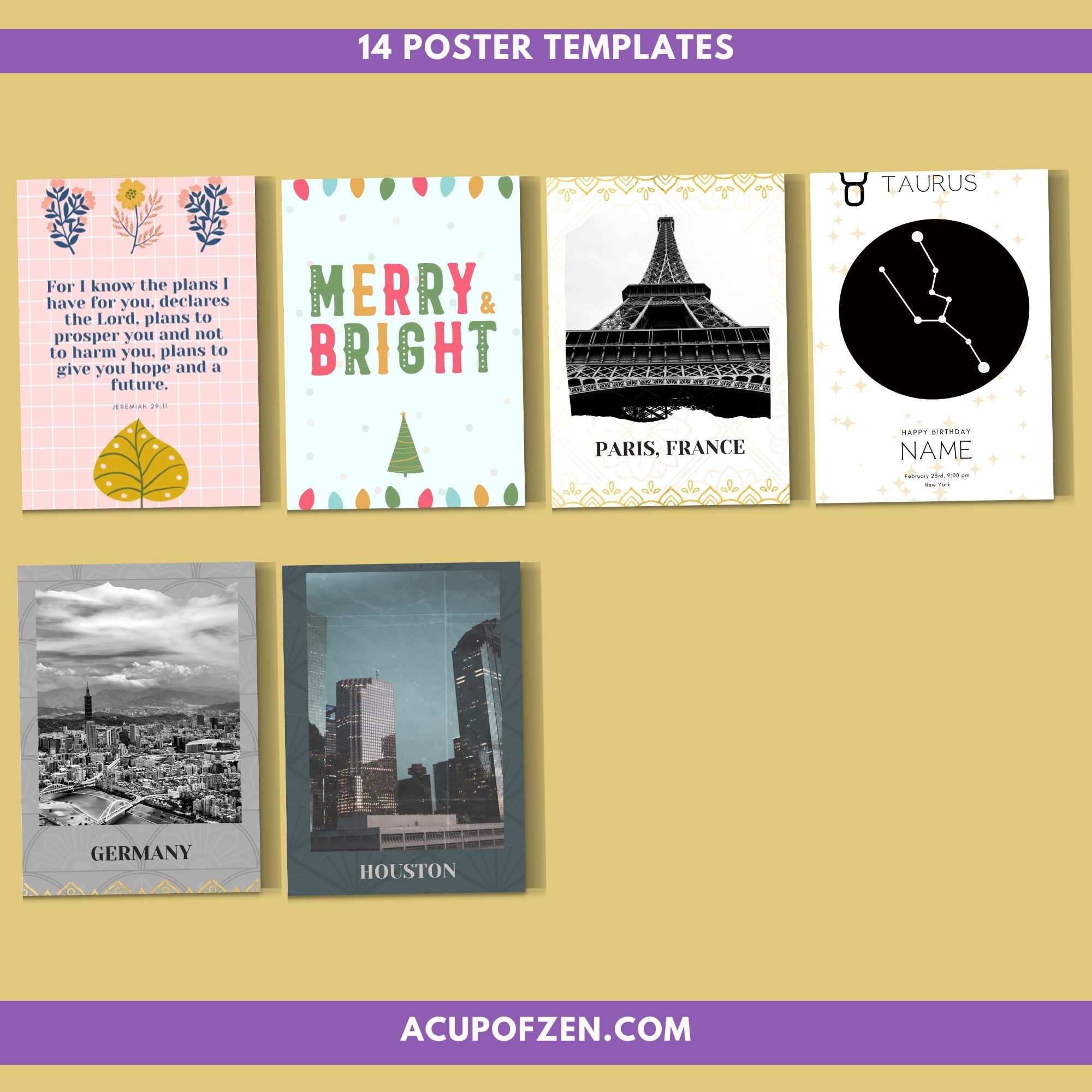 poster templates in canva