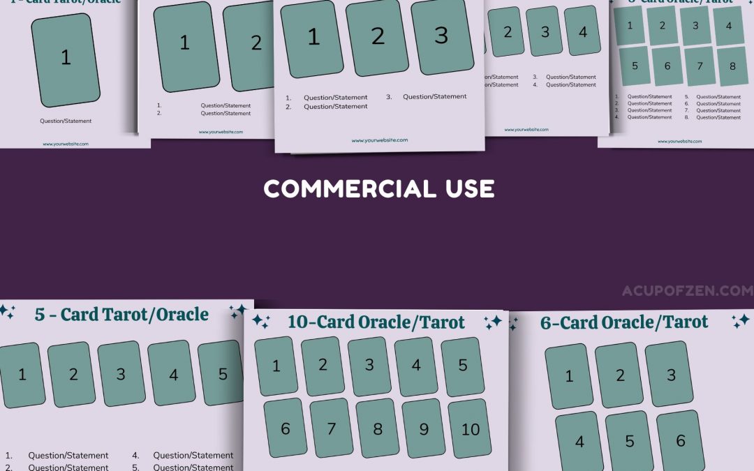 Social Media Templates for Oracle & Tarot Card Readers
