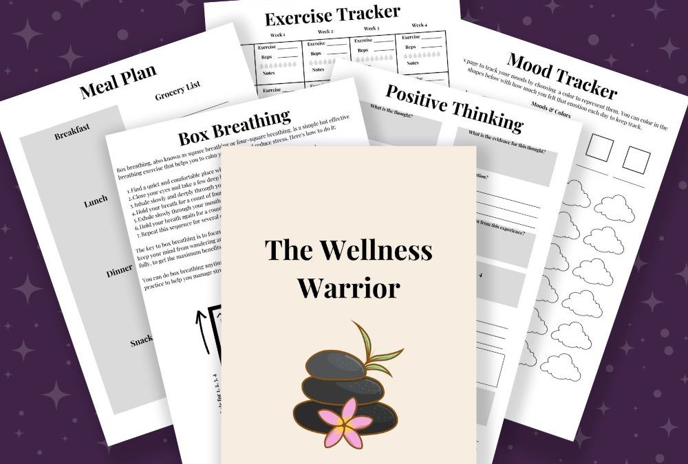 The Wellness Warrior Workbook & Journal Templates