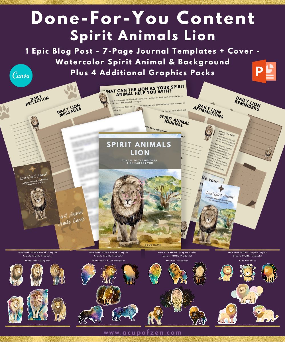 Spirit Animals – Lion