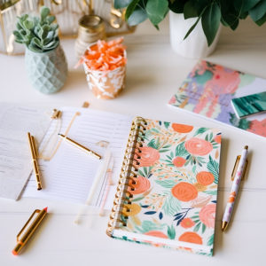 printables-with-planner-on-desk-by-a-cupofzen