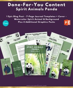 Panda Spirit Animal Content Commercial Use