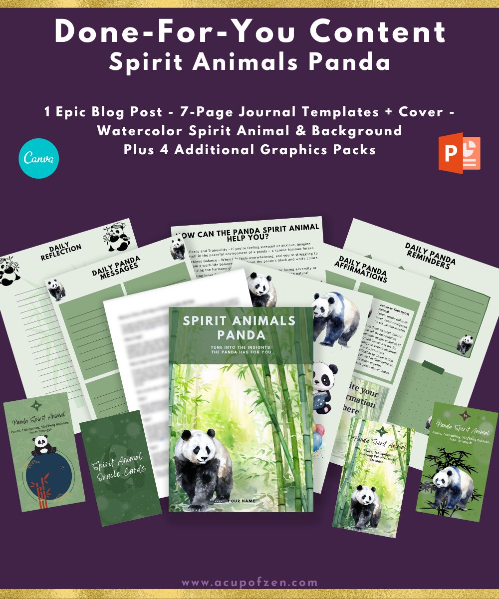 Spirit Animals - Panda