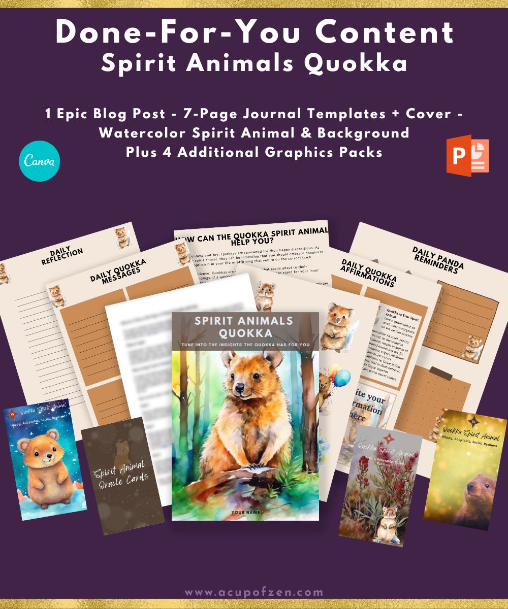 Spirit Animals – Quokka