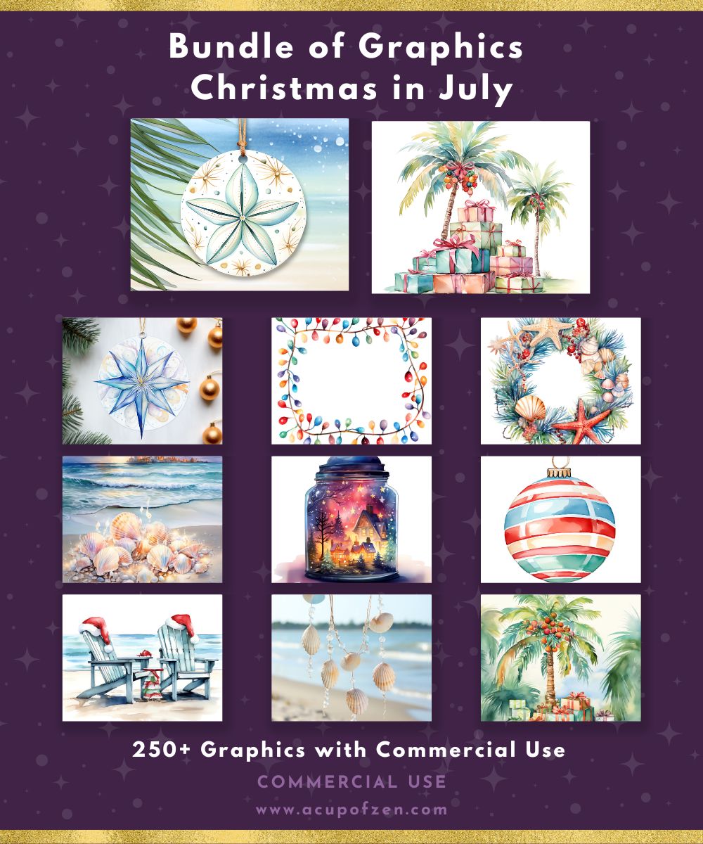 Christmas in July Graphics Bundle