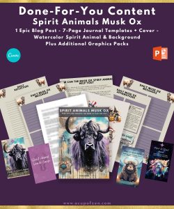 Spirit Animals Musk Ox Commercial Use