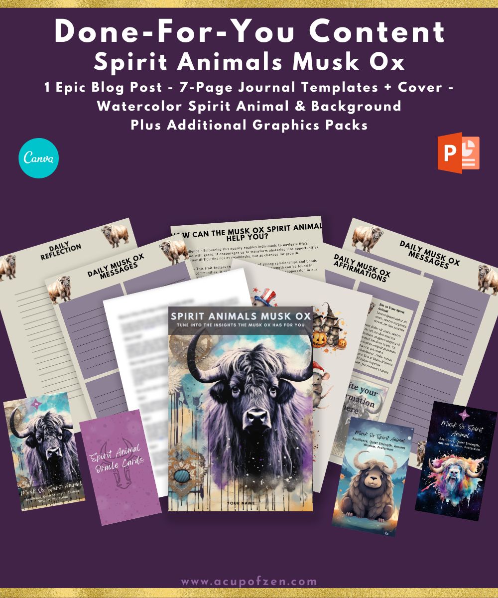 Spirit Animals – Musk Ox