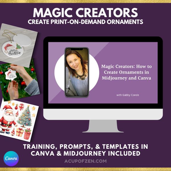Magic Creators - How to Create Print-On-Demand Ornaments