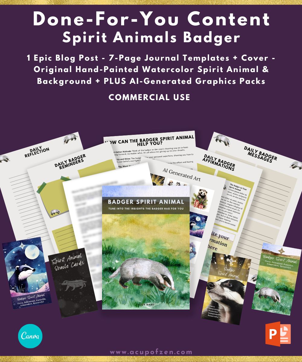 Spirit Animals – Badger